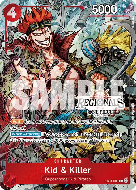 Kid & Killer EB01-003, Offline Regional Participation Pack 2025 Vol.2