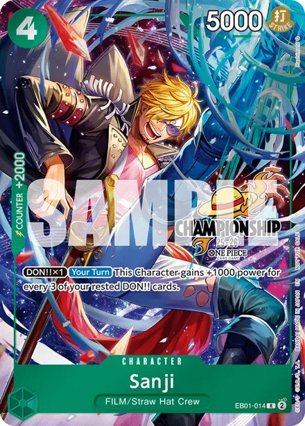 Sanji EB01-014, Championship 25-26 Finals Celebration Pack