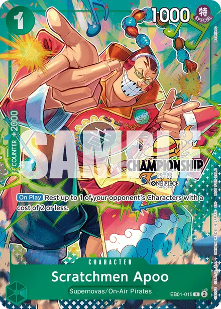 Scratchmen Apoo EB01-015, Championship 25-26 Finals Celebration Pack