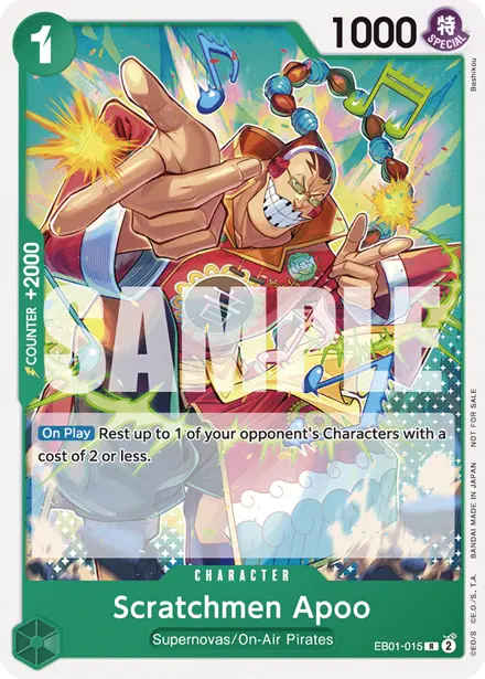 Scratchmen Apoo EB01-015, Tournament Pack 2025 Vol. 2