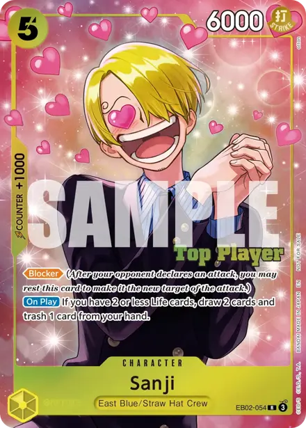 Sanji EB02-054, Championship 26-27 Finals Top Player (Vol.1)