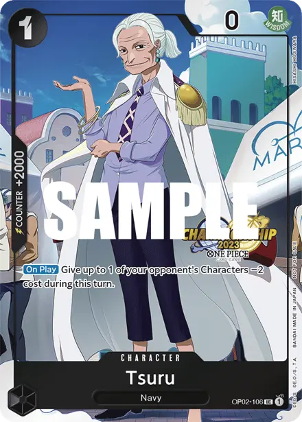 Tsuru OP02-106, Championship 2023 Event Pack (Finals entry)