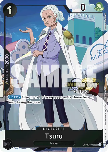 Tsuru OP02-106, Championship 2023 Event Pack Finalist Ver.