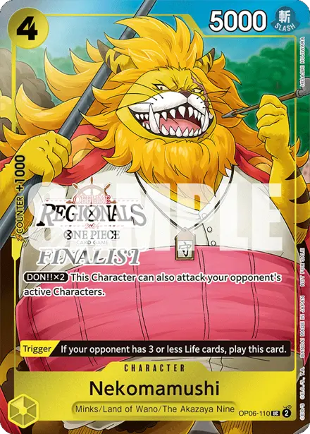 Nekomamushi OP06-110, Regionals Finalist (CS24-W3 Offline)