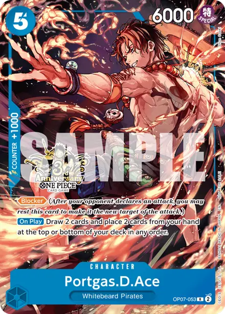 Portgas.D.Ace OP07-053, 3rd Anniversary Event