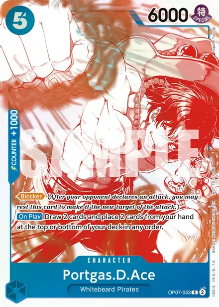 Portgas.D.Ace OP07-053, 3rd Anniversary Treasure Campaign Pack