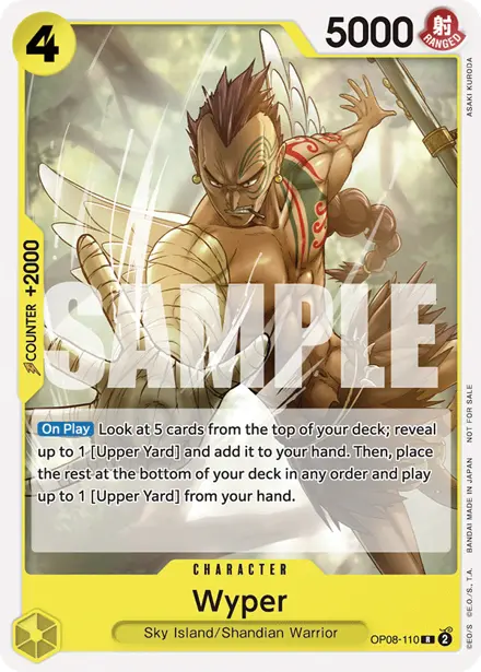 Wyper OP08-110, Tournament Pack 2025 Vol. 2