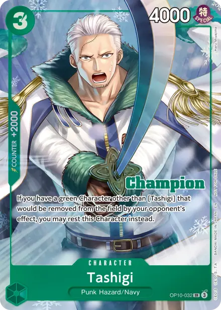 Tashigi OP10-032, Championship 26-27 Finals Winner (Vol.1)