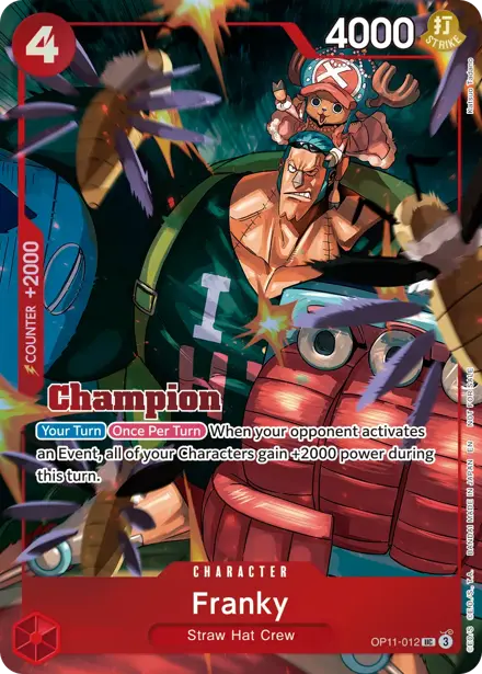 Franky OP11-012, Championship 26-27 Finals Winner (Vol.1)
