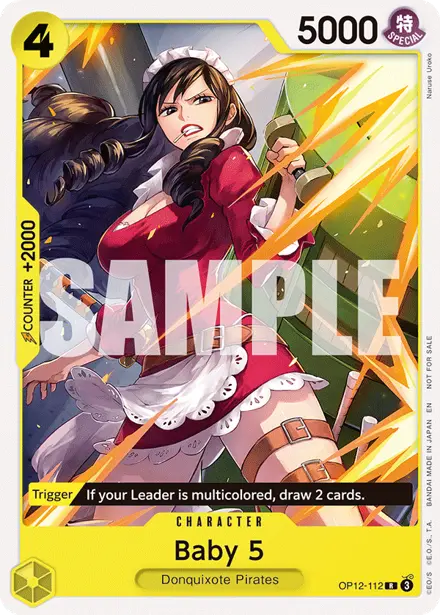 Baby 5 OP12-112, Tournament Pack 2026 Vol. 1