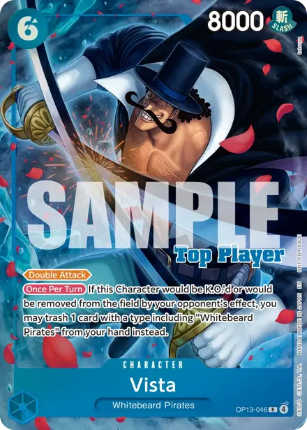 Vista OP13-046, Championship 26-27 Finals Top Player (Vol.1)
