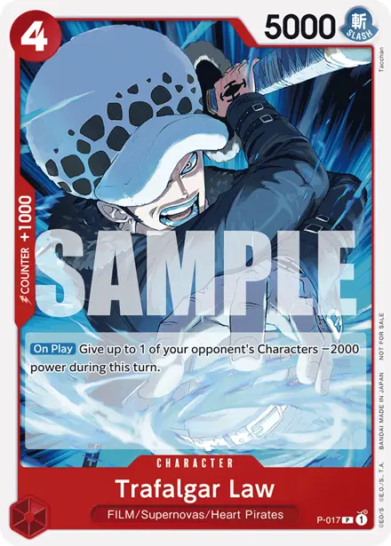 Trafalgar Law P-017, Tournament Pack Vol.7