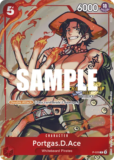 Portgas.D.Ace P-028, Championship 2023 Event Pack (Finals entry)