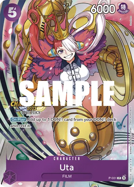 Uta P-031, Championship 2023 Event Pack (Finals entry)