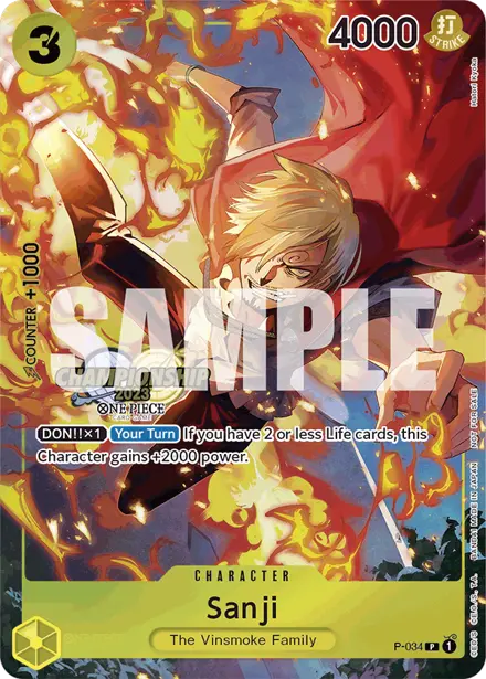 Sanji P-034, Championship 2023 Event Pack Finalist Ver.