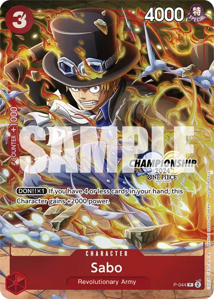 Sabo P-044, Championship 2024 Event Pack Finalist Ver.
