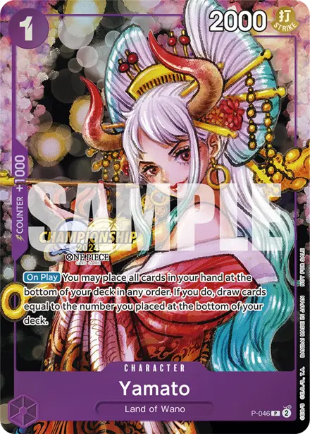 Yamato P-046, Championship 2024 Event Pack (Finals entry)