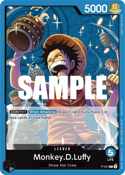 Monkey.D.Luffy P-047, Sealed Battle Kit Vol.1 (Sealed Battle participation)