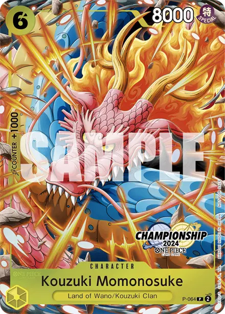 Kouzuki Momonosuke P-064, Championship 2024 Event Pack Finalist Ver.