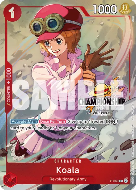 Koala P-069, Championship 25-26 Finals Event Pack Finalist Ver.