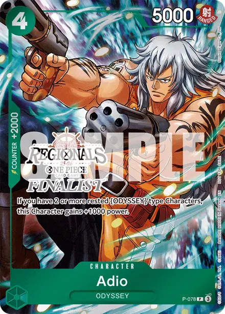 Adio P-078, Regionals Finalist (CS25-S1 Offline)