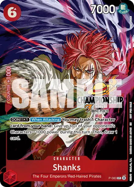 Shanks P-083, Championship 25-26 Finals Event Pack Finalist Ver.