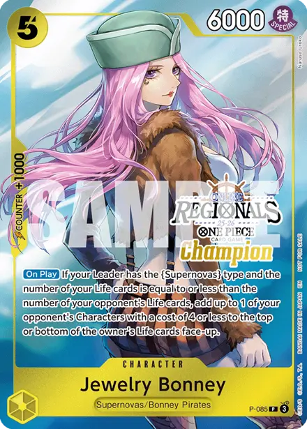Jewelry Bonney P-085, Regionals Champion (CS25-S2 Online)
