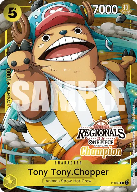 Tony Tony.Chopper P-089, Regionals Champion (CS25-S2 Offline)