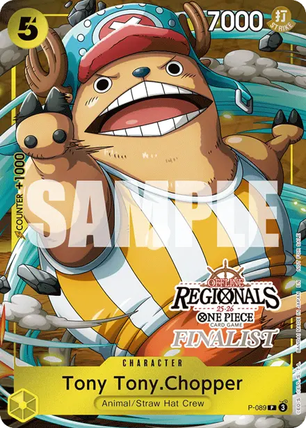 Tony Tony.Chopper P-089, Regionals Finalist (CS25-S2 Offline)