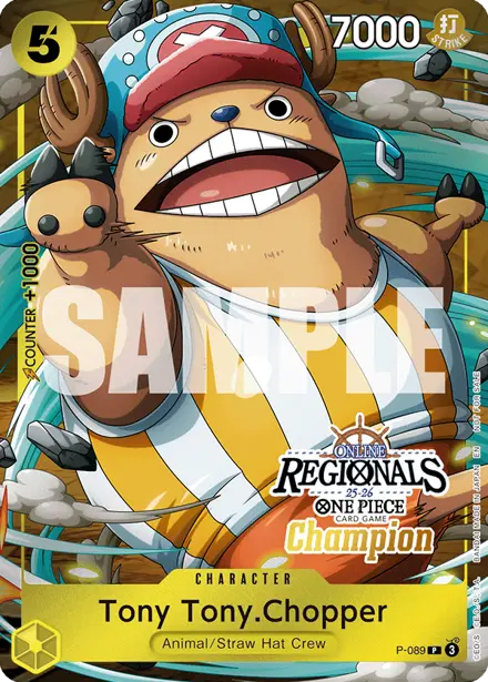 Tony Tony.Chopper P-089, Regionals Champion (CS25-S2 Online)
