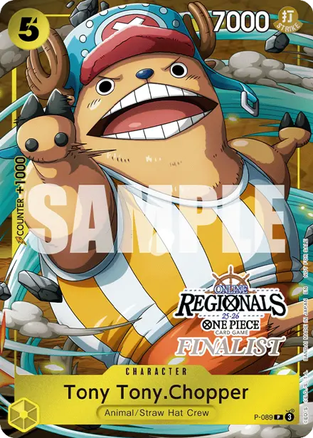 Tony Tony.Chopper P-089, Regionals Finalist (CS25-S2 Online)