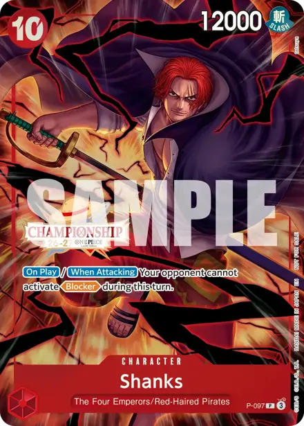 Shanks P-097, Championship 26-27 Event Pack Finalist Ver.