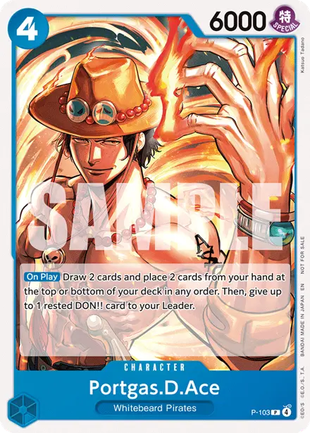 Portgas.D.Ace P-103, Tournament Pack 2026 Vol. 2
