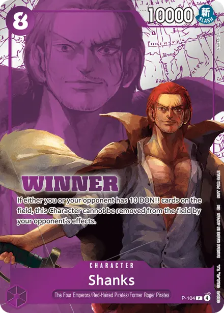Shanks P-104, Store Tournament Winner Pack 2026 Vol.2