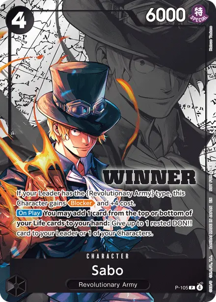 Sabo P-105, Store Tournament Winner Pack 2026 Vol.2