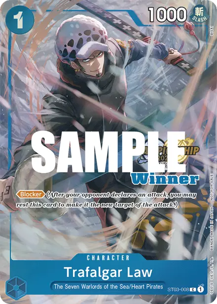 Trafalgar Law ST03-008, Championship 2023 Finals Winner