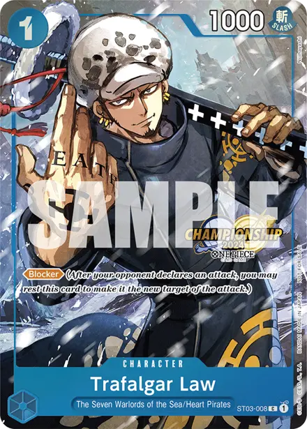 Trafalgar Law ST03-008, Championship 2024 Event Pack (Finals entry)