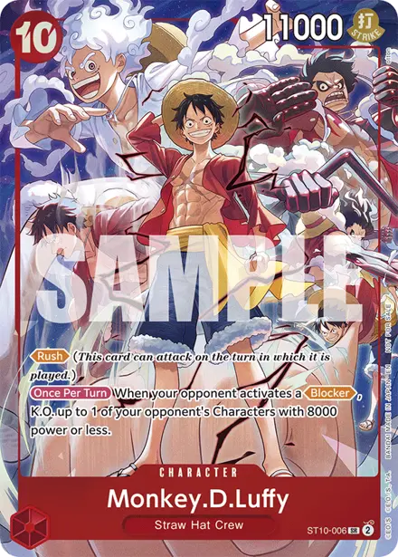 Monkey.D.Luffy ST10-006, ONE PIECE DAY Dallas (2025)