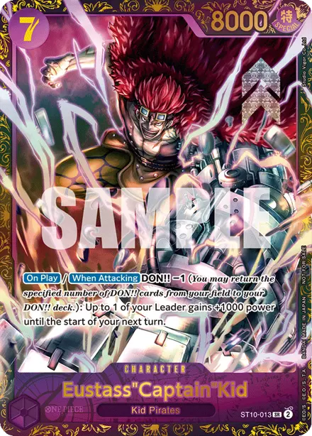 Eustass"Captain"Kid ST10-013, Regionals Top 64 (CS24-W1)